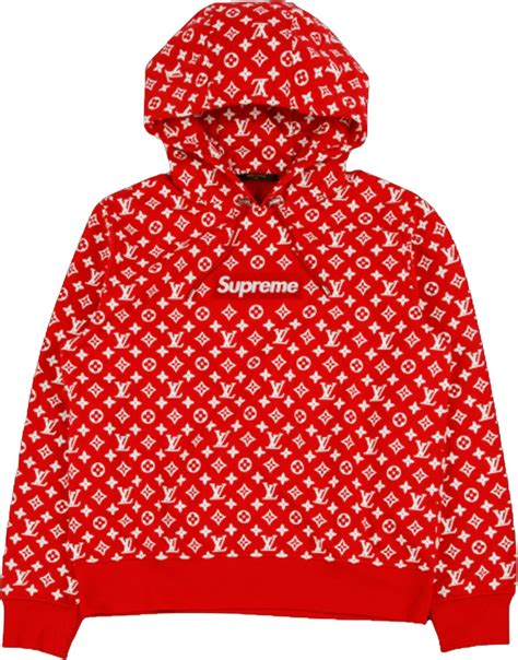 box logo supreme x lv|supreme x louis vuitton sweatshirt.